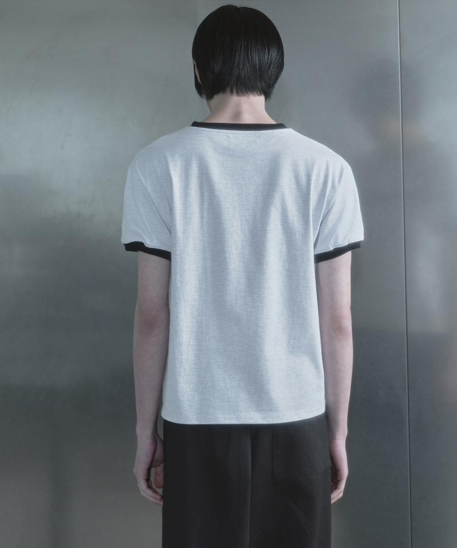 키류 스펙트럼 링거 티셔츠 멜란지(kiryu Spectrum Ringer T-Shirt Melange) - 4