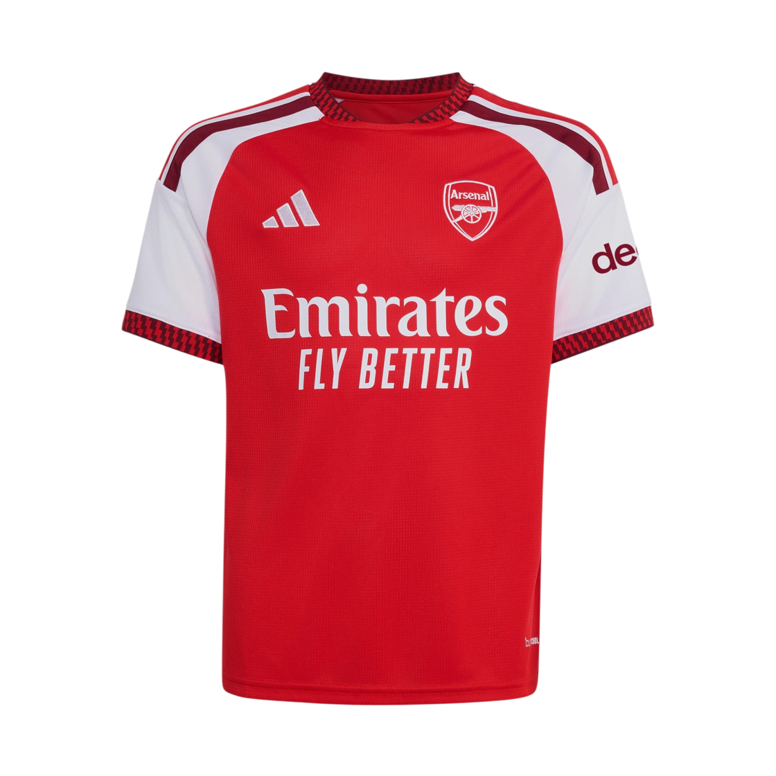 KB9947 (Kids) Adidas Arsenal FC 26/27 Home Jersey Better Scarlet - KR Sizing (Non Marking Ver.)