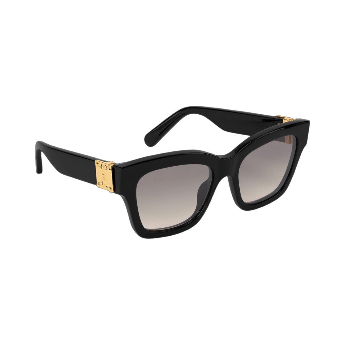 (W) 루이비통 S락 스퀘어 선글라스 블랙((W) Louis Vuitton S-Lock Square Sunglasses Black) - 2