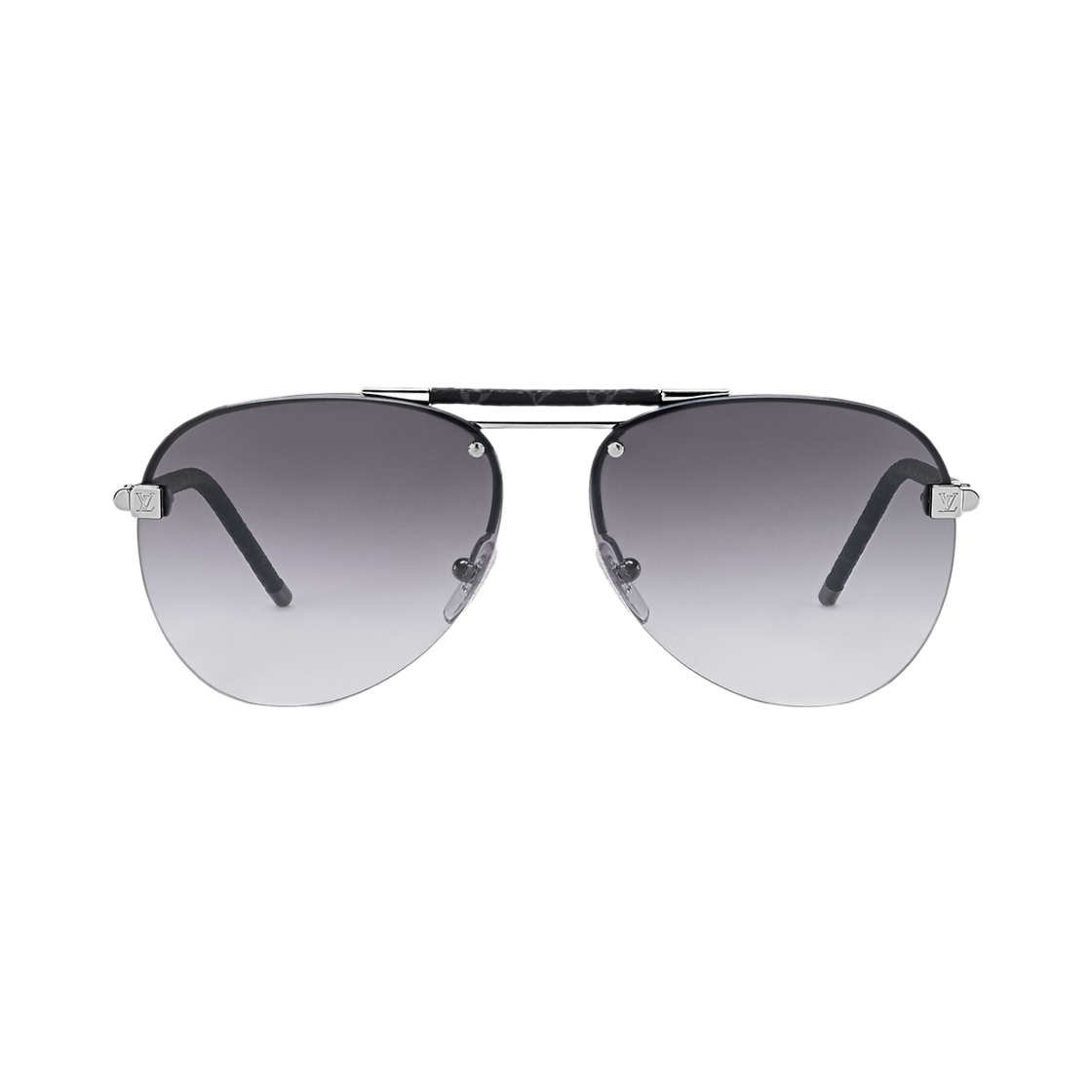 Z1109E/Z1109W Louis Vuitton Clockwise Canvas Sunglasses Gunmetal Gray