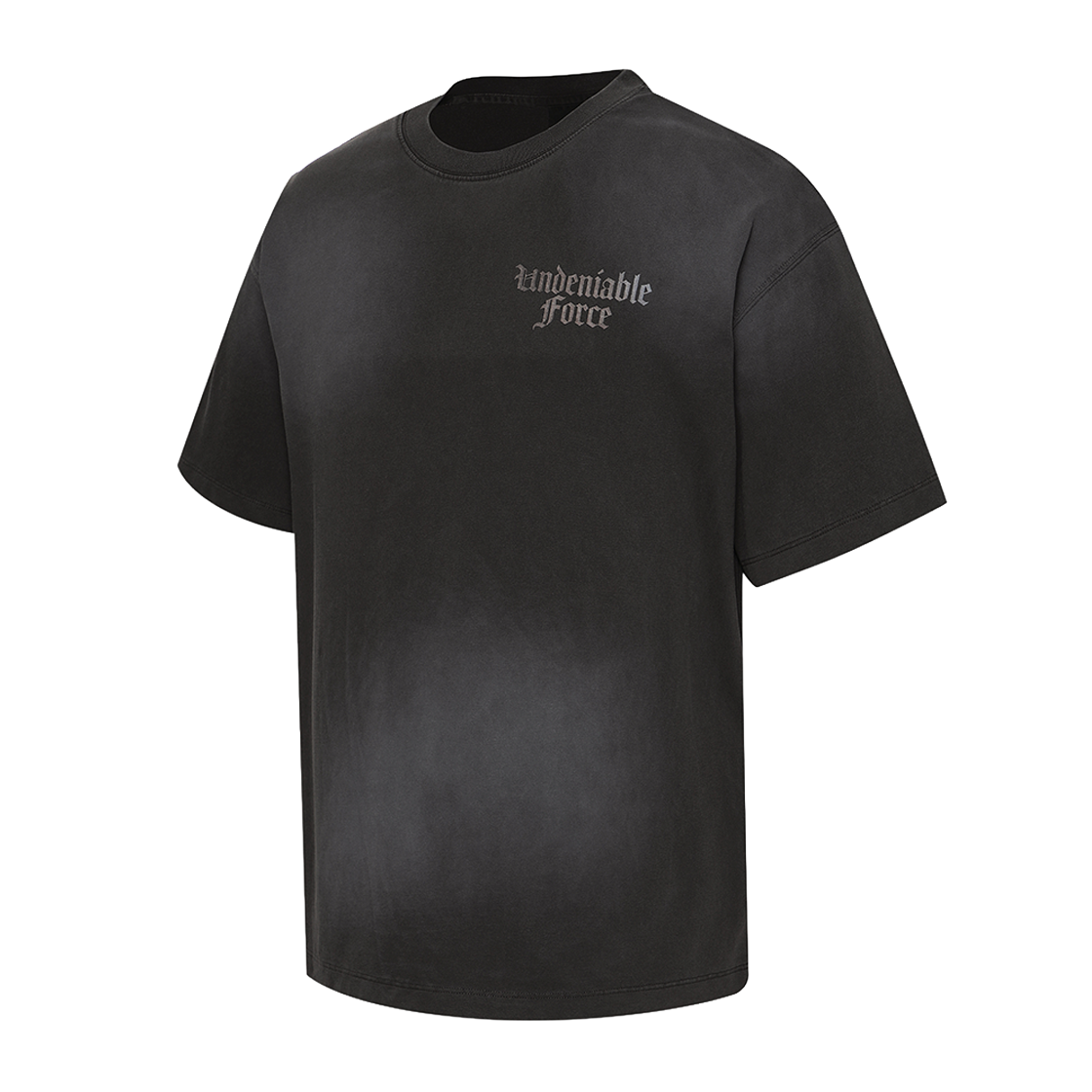 유에프씨 스포츠 스프레이 다잉 릴렉스핏 반팔 티셔츠 차콜 U2SSX2308CH(UFC SPORT Spray Dyeing Relaxed Fit Short Sleeve Charcoal) - 2