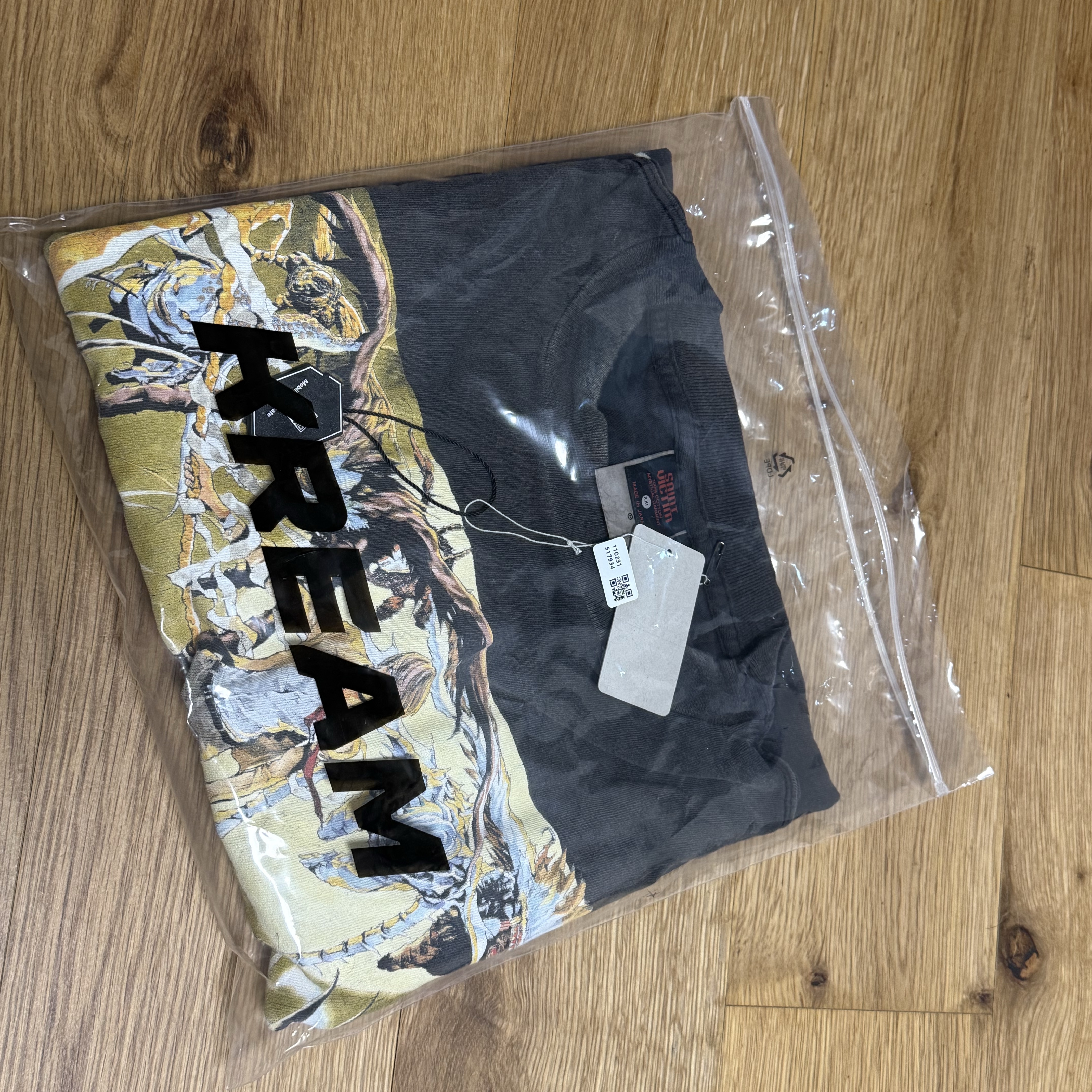 Saint Mxxxxxx x Death Note S/S T-Shirt Black - 26SS 착용 스타일 - 2
