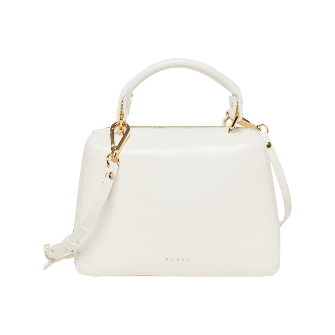 (키즈) 마르니 스쿨 토트백 화이트((Kids) Marni School Tote Bag White)