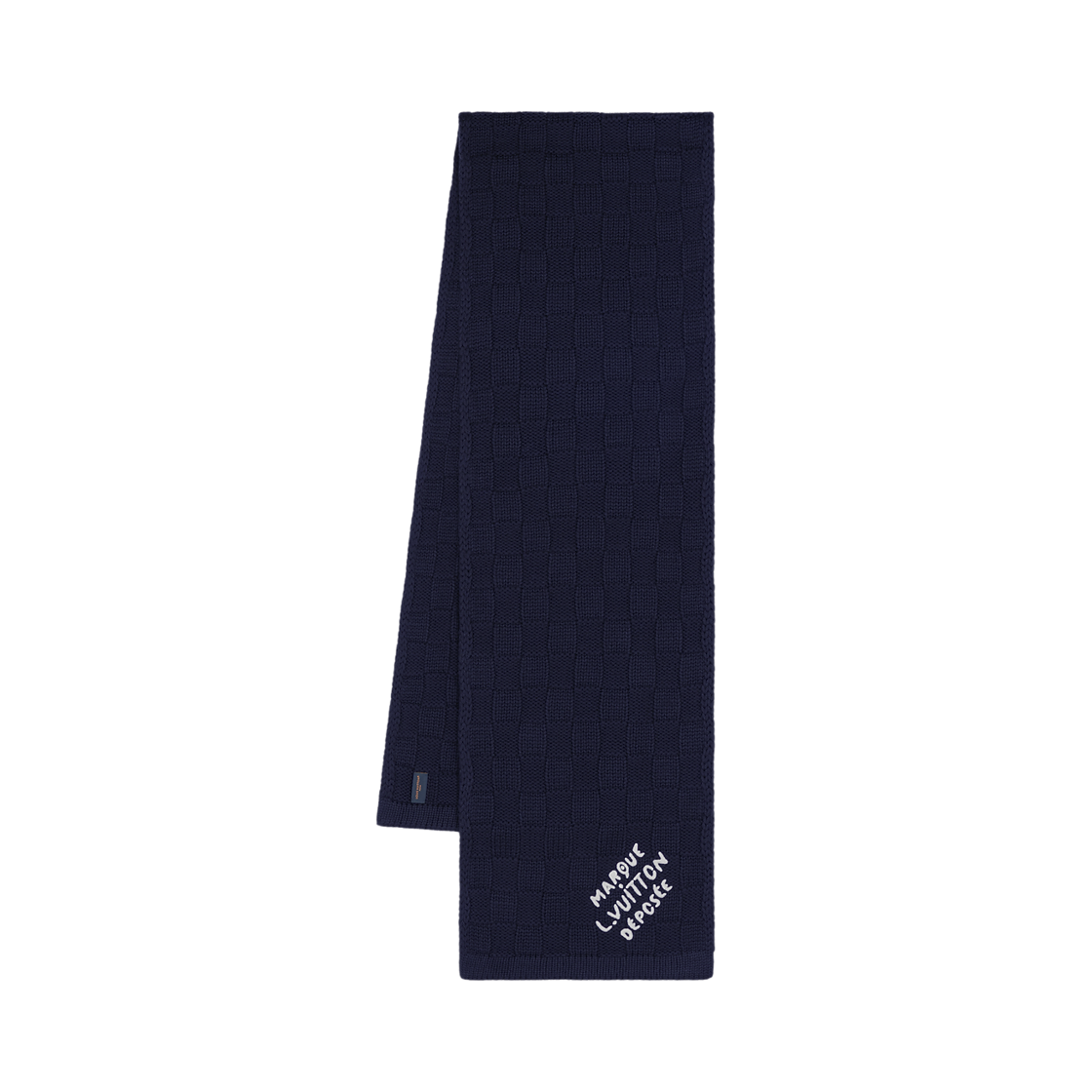M96959 Louis Vuitton Damier Snug Muffler Navy