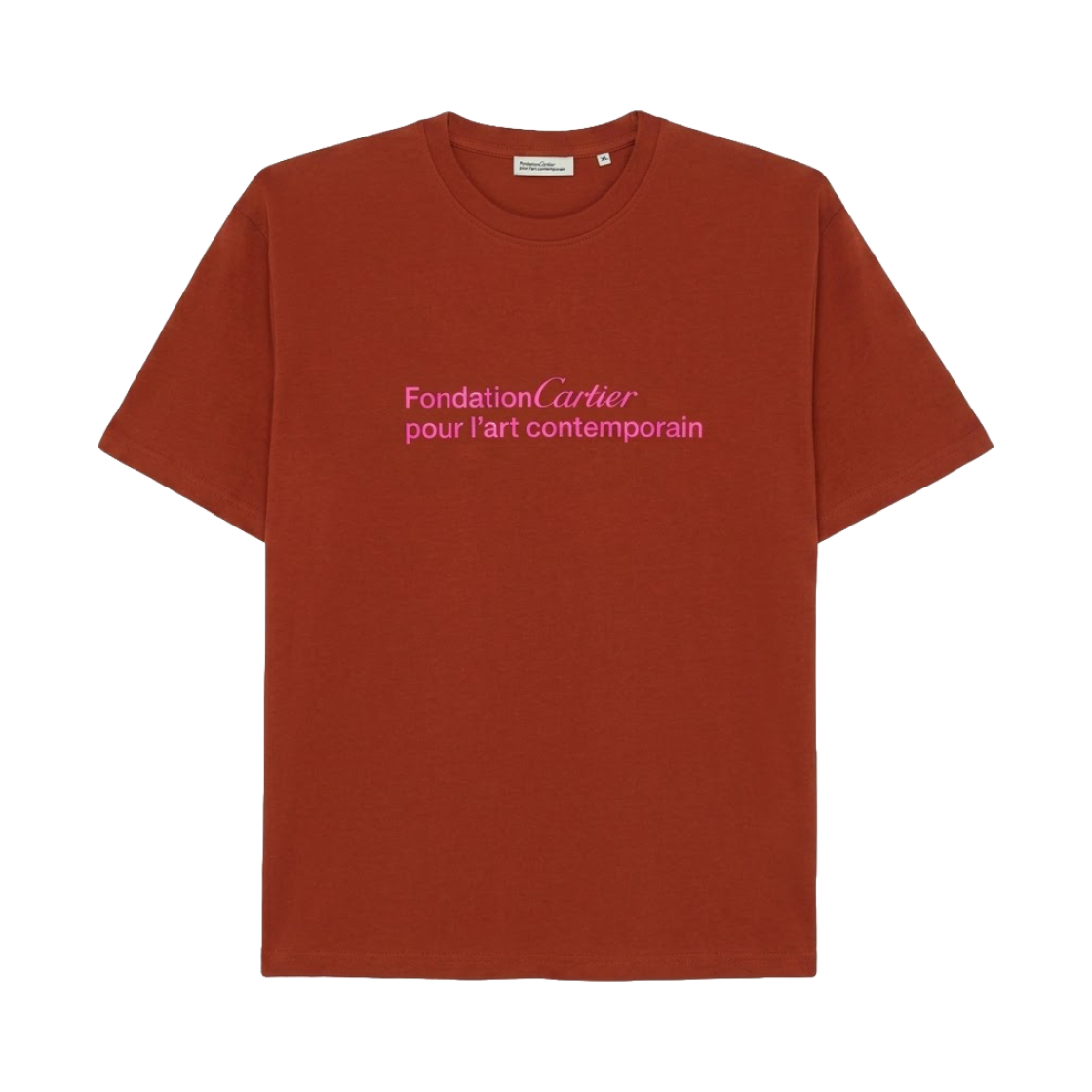 퐁다시옹 까르띠에 컨템포러리 아트 티셔츠 러스트(Fondation Cartier Contemporary Art T-Shirt Rust)