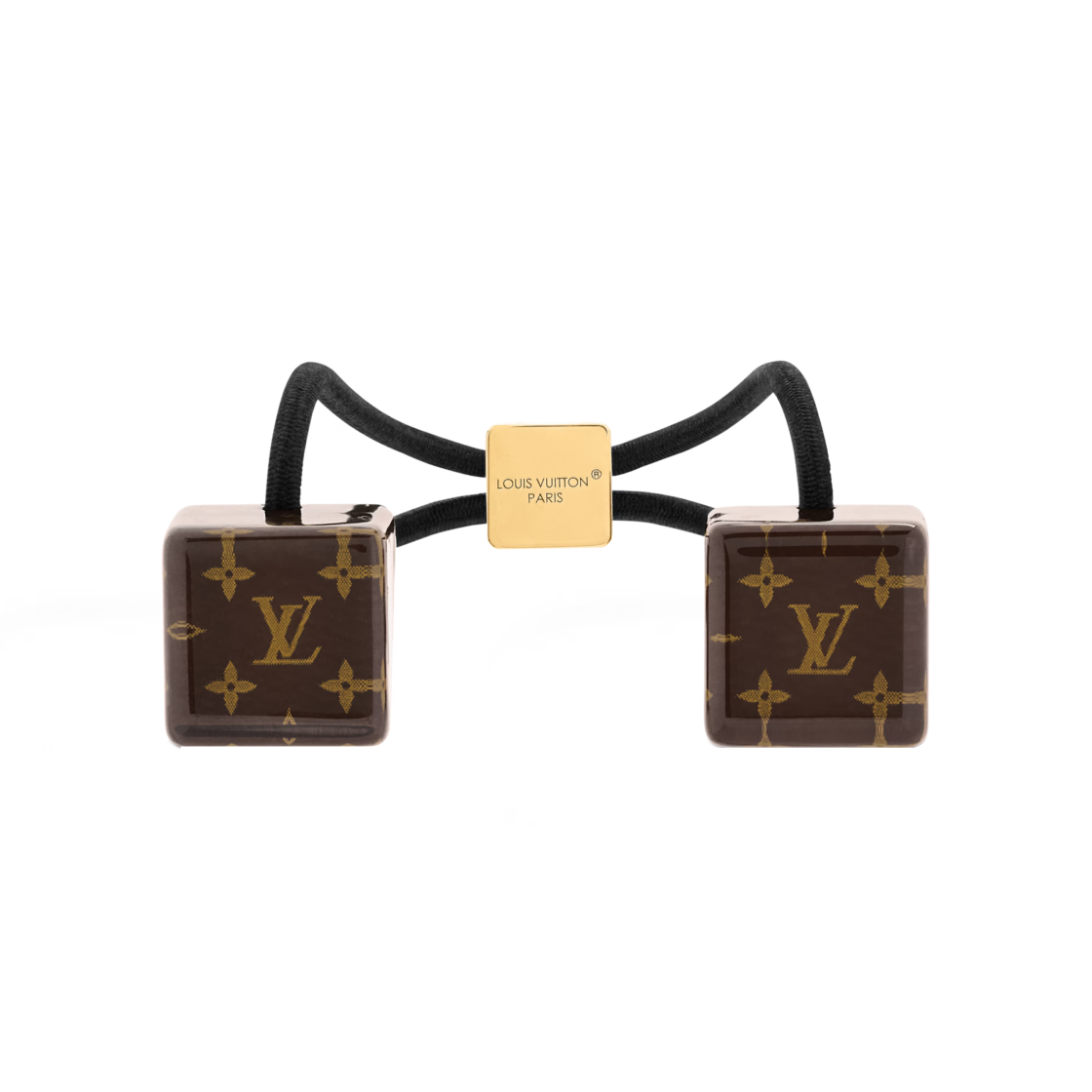 M03559 (W) Louis Vuitton MNG Resin Hair Cubes Monogram