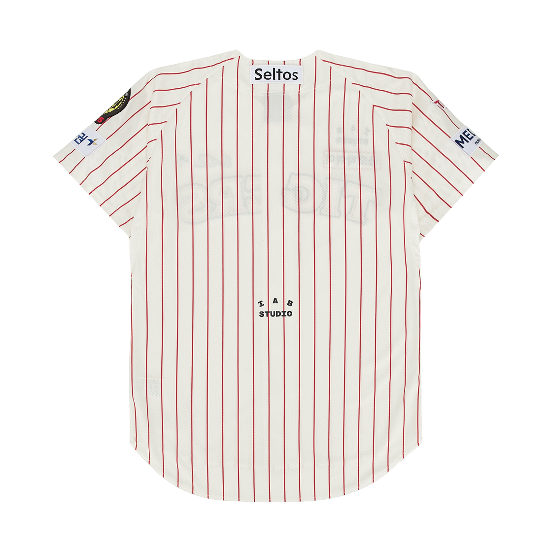 기아 타이거즈 x 아이앱 스튜디오 26 어센틱 아이앱 브랜드데이 유니폼 레드 (논 마킹 버전)(Kia Tigers x IAB Studio 26 Authentic IAB Brand Day Uniform Red (Non Marking Ver.)) - 2