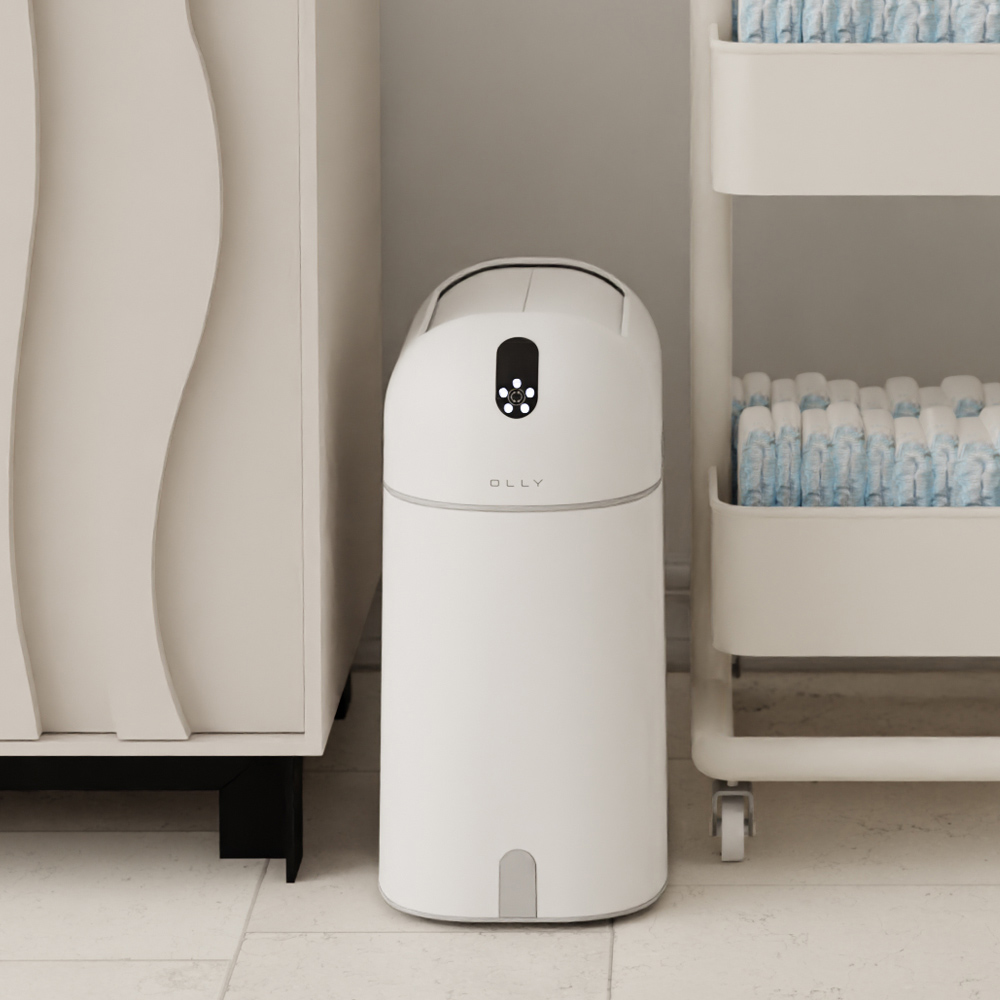 올리 스마트 센서 슬라이딩 오픈 휴지통 9L OLSB16(OLLY Smart Sensor Sliding Open Trash bin 9L OLSB16) - 4