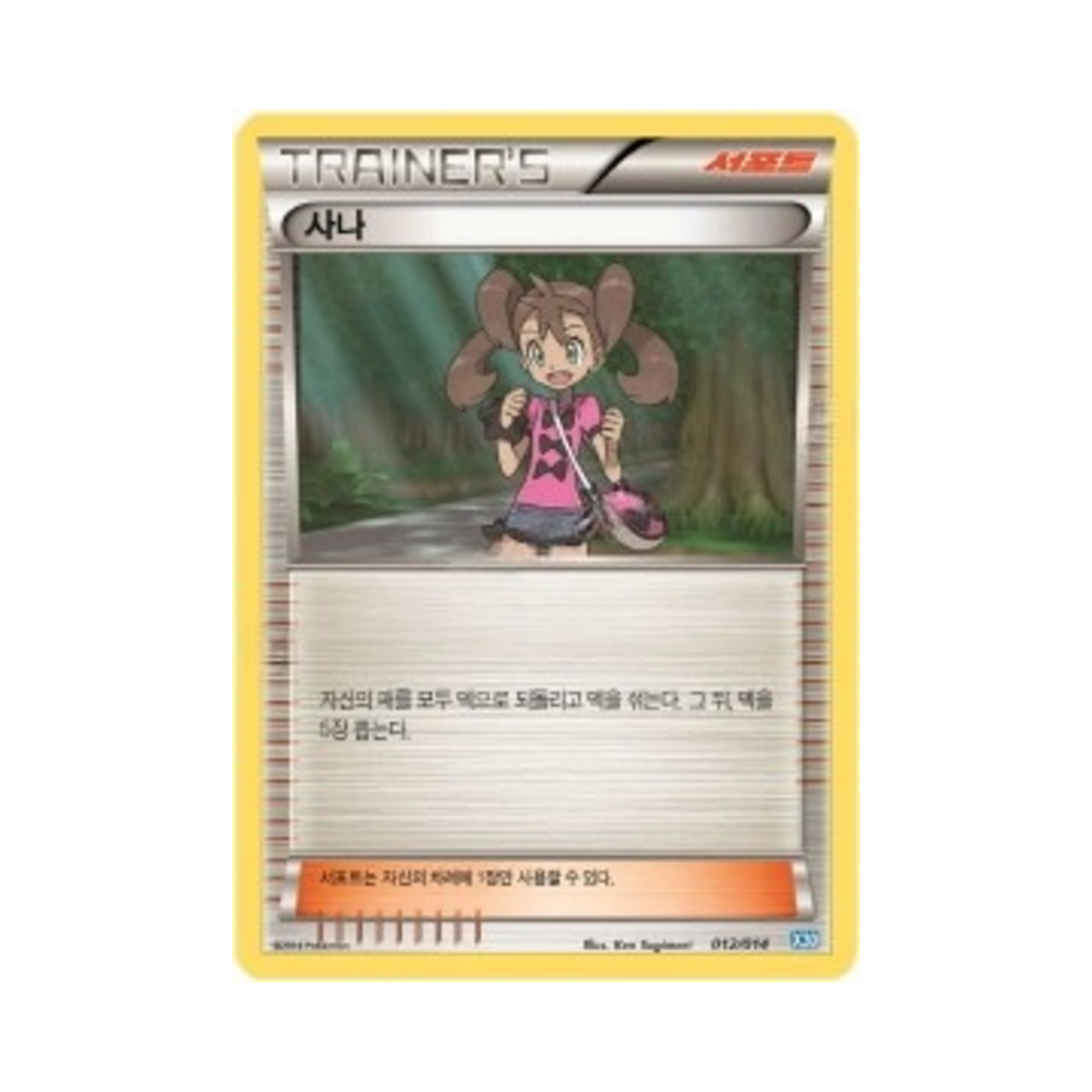 포켓몬 TCG 사나 XY 제르네아스 덱 (한글판)(Pokemon TCG Shauna Xerneas Half Deck (Korean Ver.))
