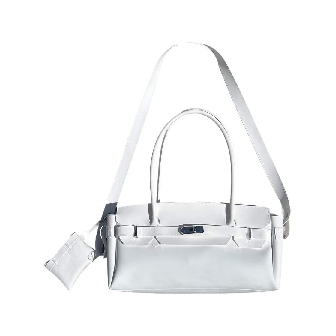 다이닛 젤리 투웨이 백 화이트(Deinet Jelly Two-Way Bag White) - 2