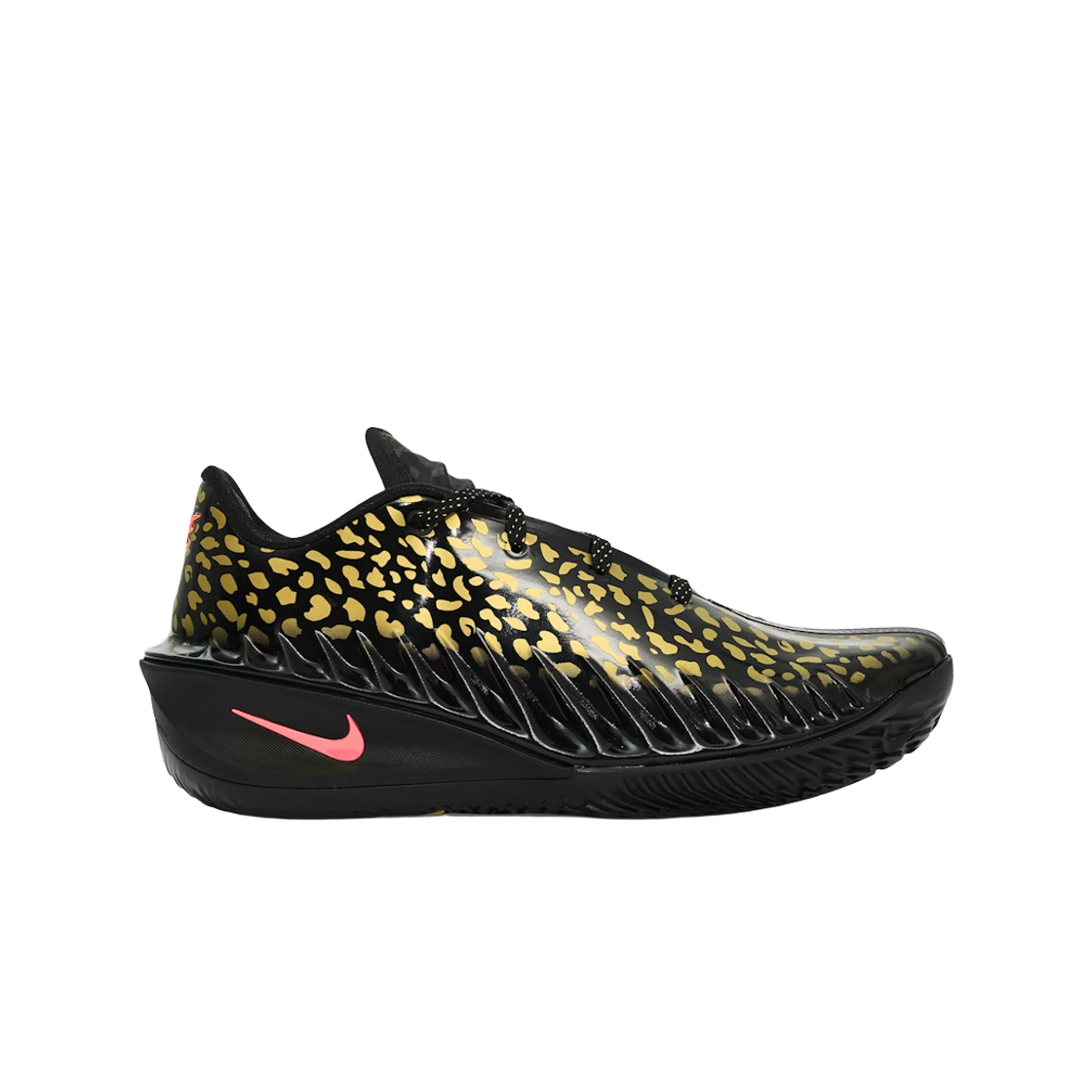IU1960-001 Nike Air Zoom G.T. Cut 4 Victor Wembanyama Black and Metallic Gold