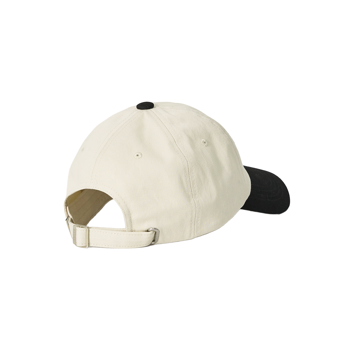 세터 와펜 컬러 블록 볼캡 크림(SATUR Wappen Color Block Ball Cap Cream) - 2