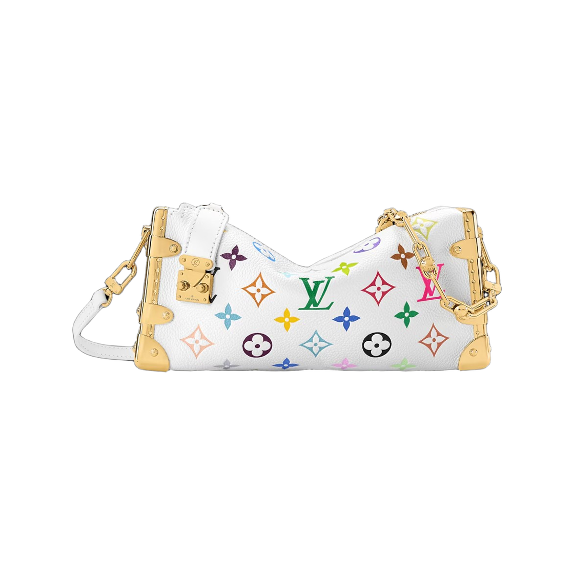 M27737 Louis Vuitton x Murakami Takashi Slim Trunk White Multicolor