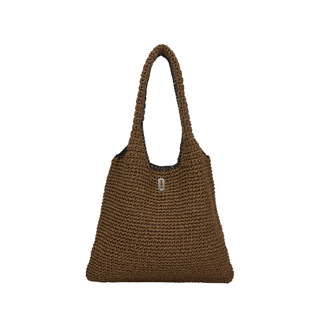 분크 보터 위빙 호보 라지 카키(vunque Boater Weaving Hobo L Khaki) - 2
