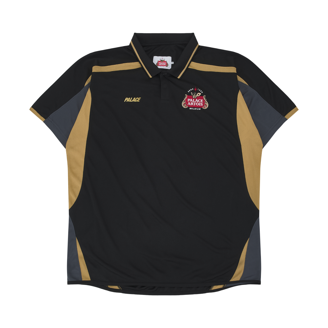 팔라스 x 스텔라 아르투아 테크 폴로 블랙 - 24SS(Palace x Stella Artois Tech Polo Black - 24SS) - 1