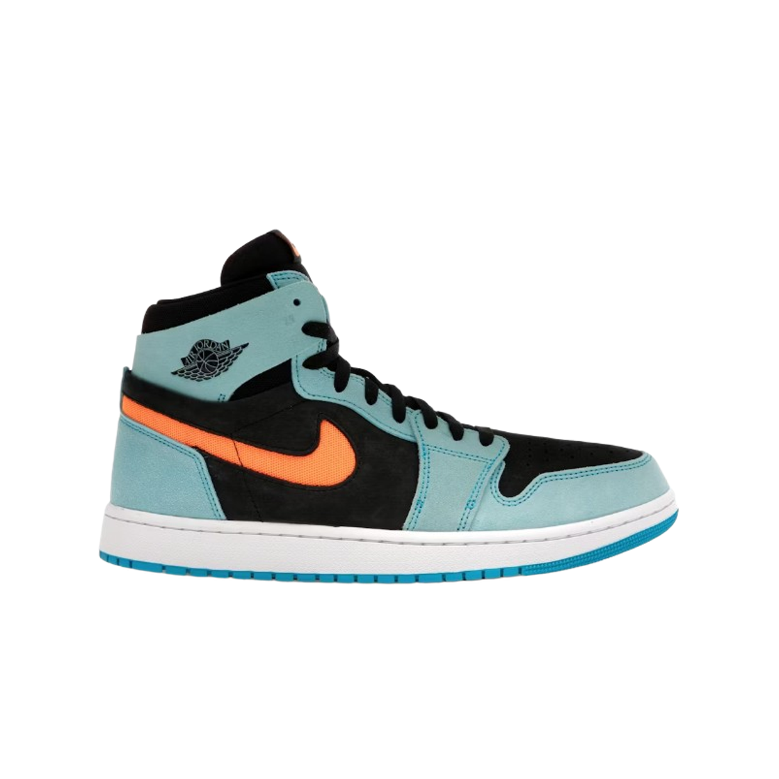 DV1307-408 Jordan 1 Zoom Air CMFT 2 Bleached Aqua Bright Citrus