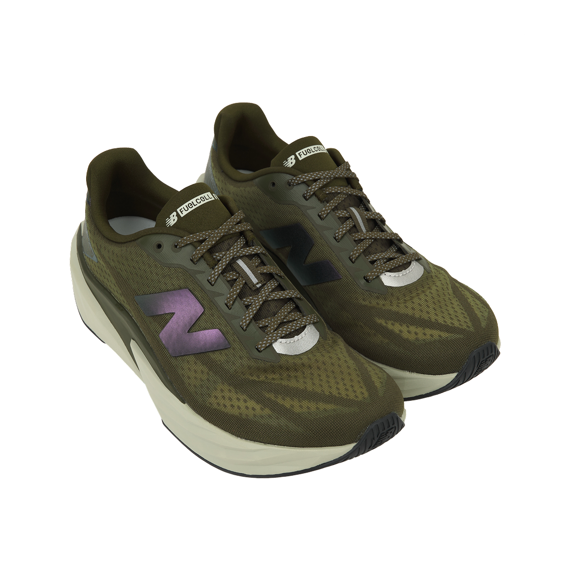 뉴발란스 퓨어셀 레벨 v5 우드랜드 쉽야드 - 2E 와이드(New Balance FuelCell Rebel v5 Woodland Shipyard - 2E Wide) - 4