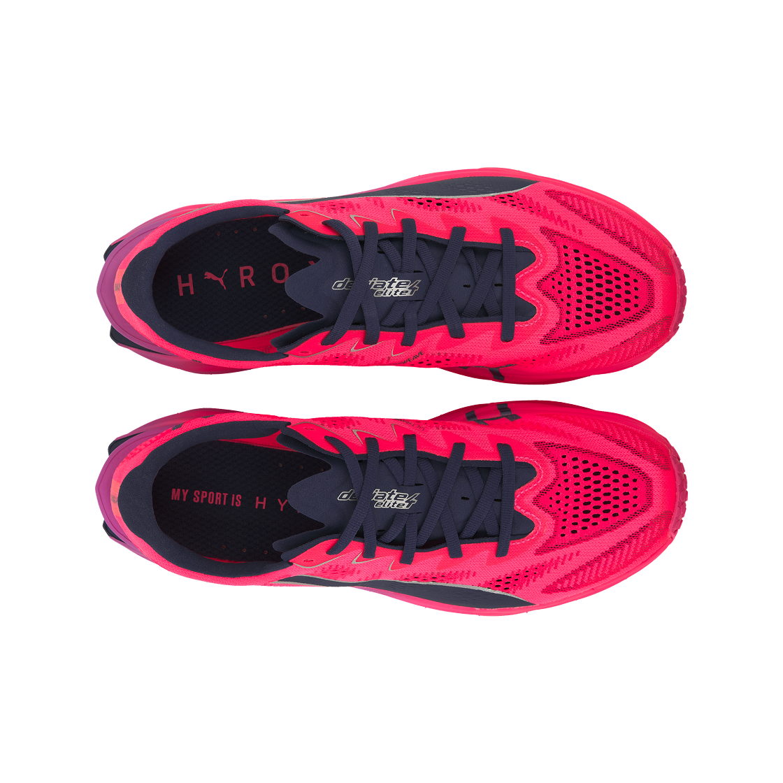 푸마 x 하이록스 디비에이트 나이트로 엘리트 4 퓨어 핑크 일렉트릭 오키드(Puma x Hyrox Deviate Nitro Elite 4 Pure Pink Electric Orchid) - 5