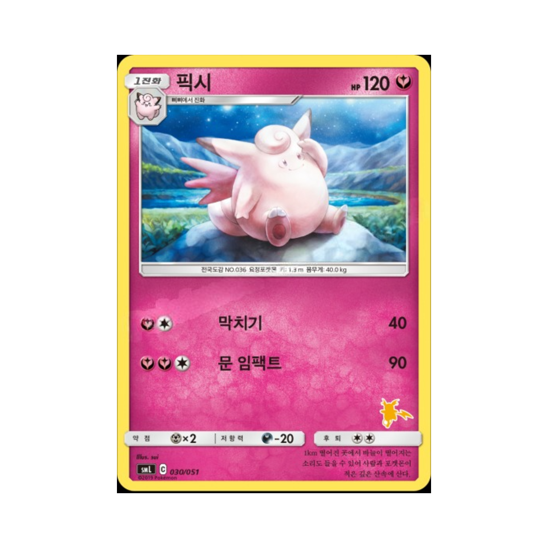 포켓몬 TCG 픽시 썬&문 패밀리 포켓몬 카드 게임 라이츄 GX 덱 (한글판)(Pokemon TCG Clefable Sun & Moon Family Pokemon Card Game Raichu GX Deck (Korean Ver.))