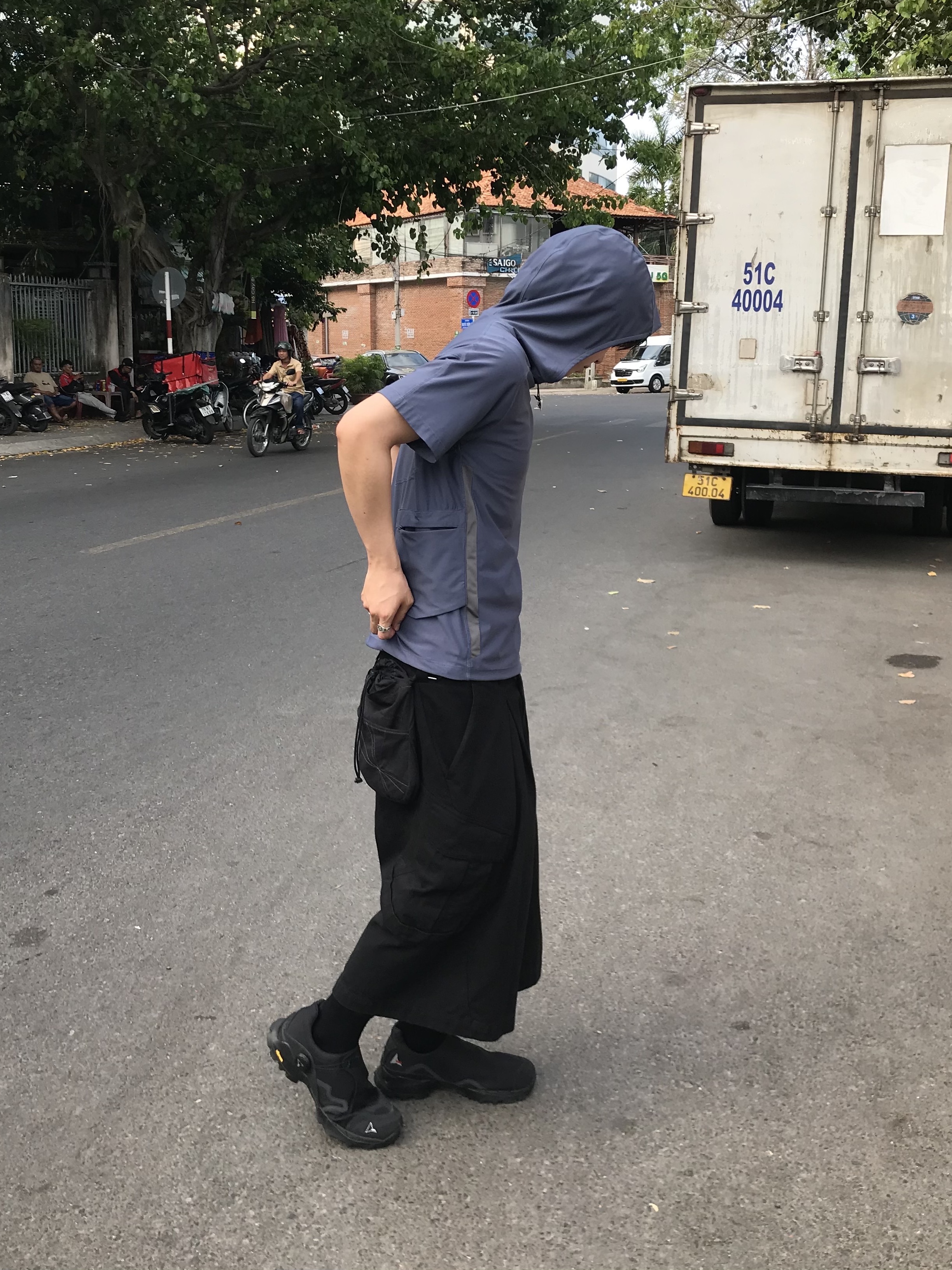Sansan Gear Capri Pants Black_26SS, Sansan Gear Capri Pants Black - 25SS 착용 스타일