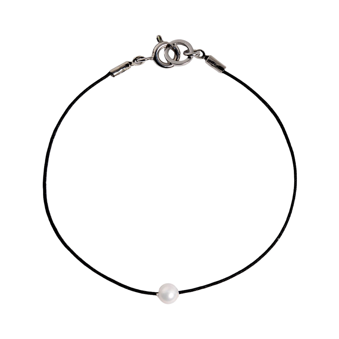 러브미몬스터 타이니 젬 끈 팔찌 화이트(lovememonster Tiny Gem Strap Bracelet WHITE) - 1
