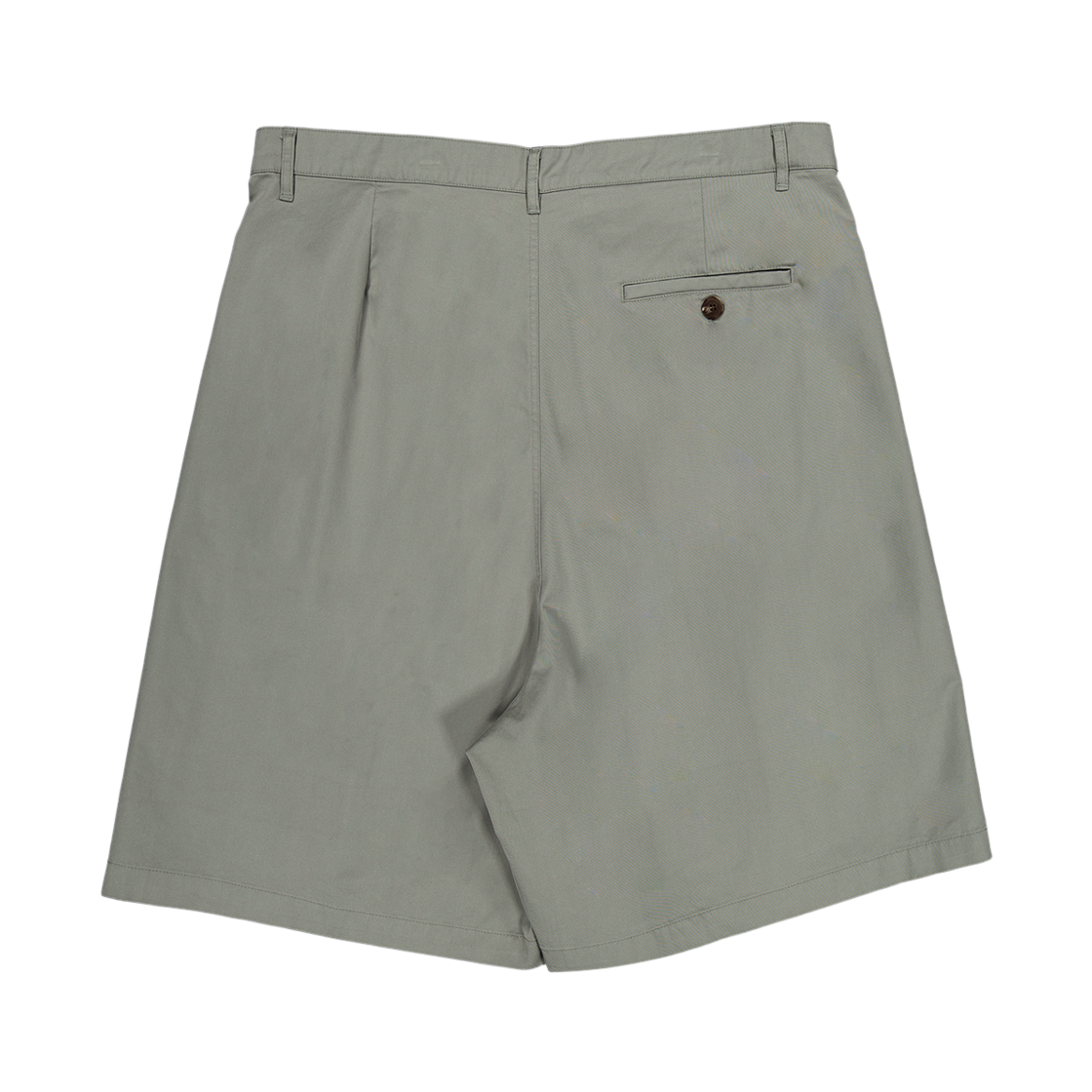 언더마이카 무.187 클래식 로고 원 턱 하프 쇼츠 세이지 그레이(Undermycar Mu.187 Classic Logo One Tuck Half Shorts Sage Gray) - 2