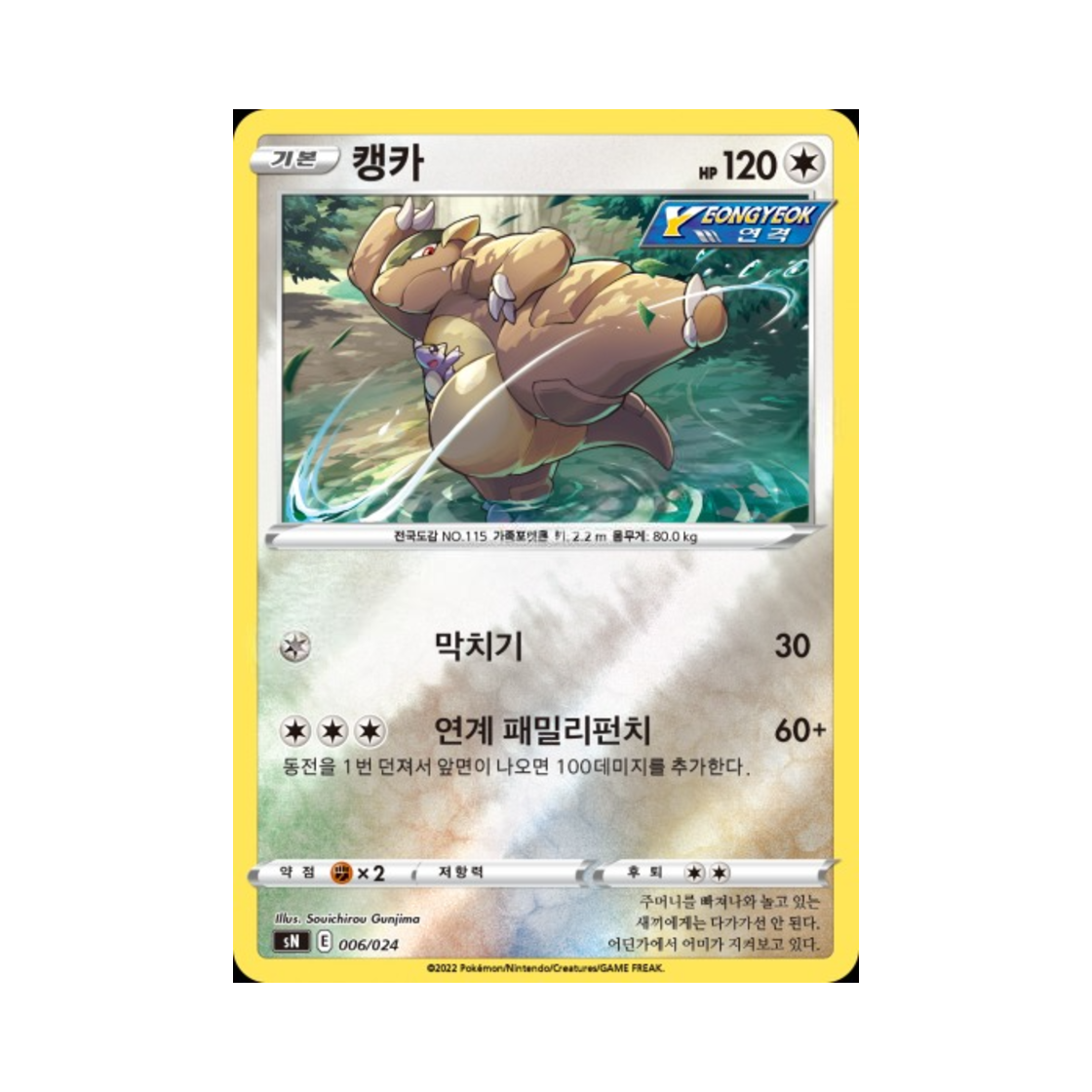 포켓몬 TCG 캥카 소드 & 실드 스타트 덱 100 피카츄 V & 이브이 V (한글판)(Pokemon TCG Kangaskhan Sword & Shield Start Deck 100 CoroCoro Comic Version (Korean Ver.)) - 1