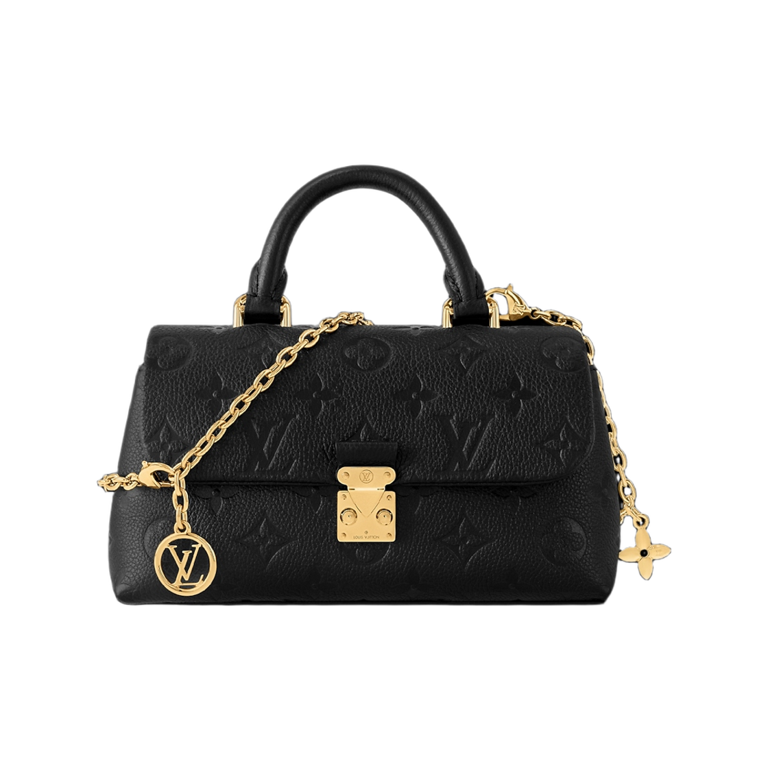 M12144 Louis Vuitton Nano Madeleine Black
