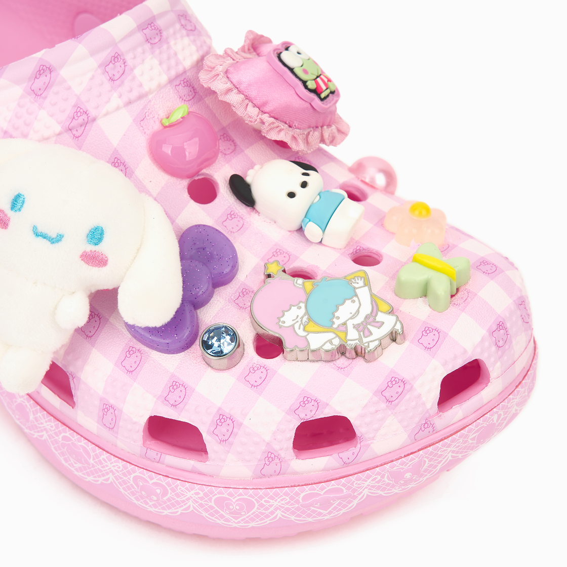 (W) 크록스 x 산리오 헬로키티 앤 프렌즈 클래식 플랫폼 클로그 멀티((W) Crocs x Sanrio Hello Kitty & Friends Classic Platform Clog Multi) - 7