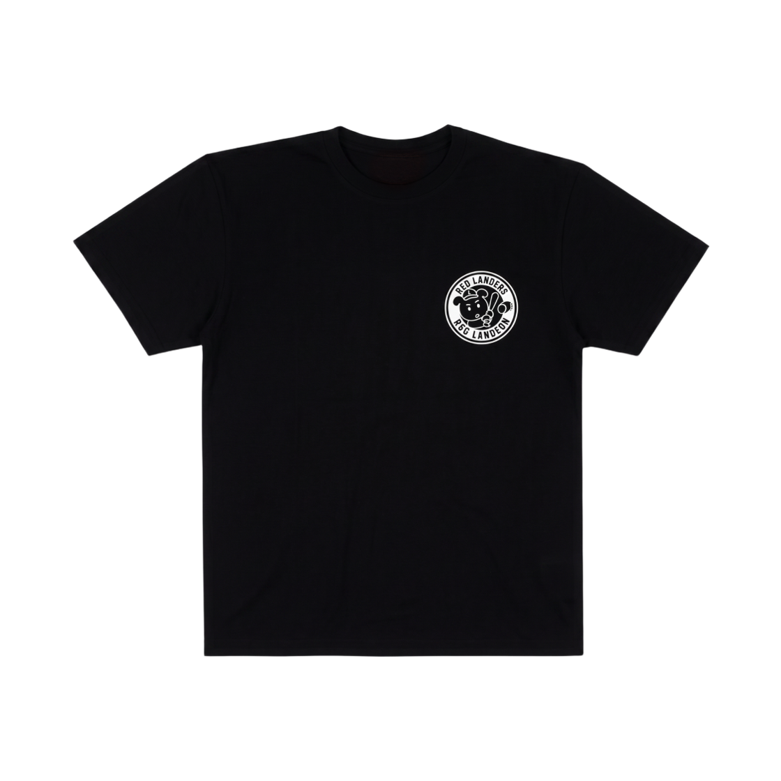 SSG 랜더스 x 깜자 반팔 티셔츠 인천 블랙(SSG Landers x Ggamja Short Sleeve T-Shirt Incheon Black)