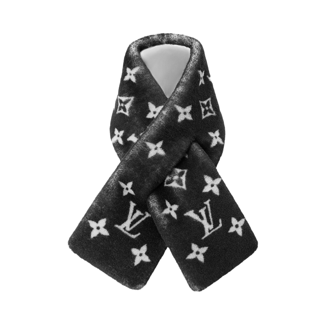 M97785 Louis Vuitton Yeti Muffler Black