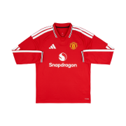 Adidas Manchester United 2026/27 Home Long Sleeve Jersey Mufc Red - KR Sizing (Non Marking Ver.)