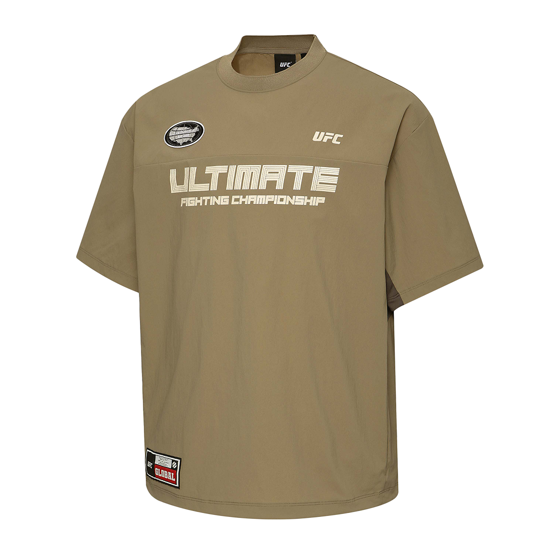 유에프씨 스포츠 무브 릴렉스핏 반팔 피스테 라이트브라운 U2SSX2115LR(UFC SPORT Move Relaxed Fit Piste Light Brown) - 2