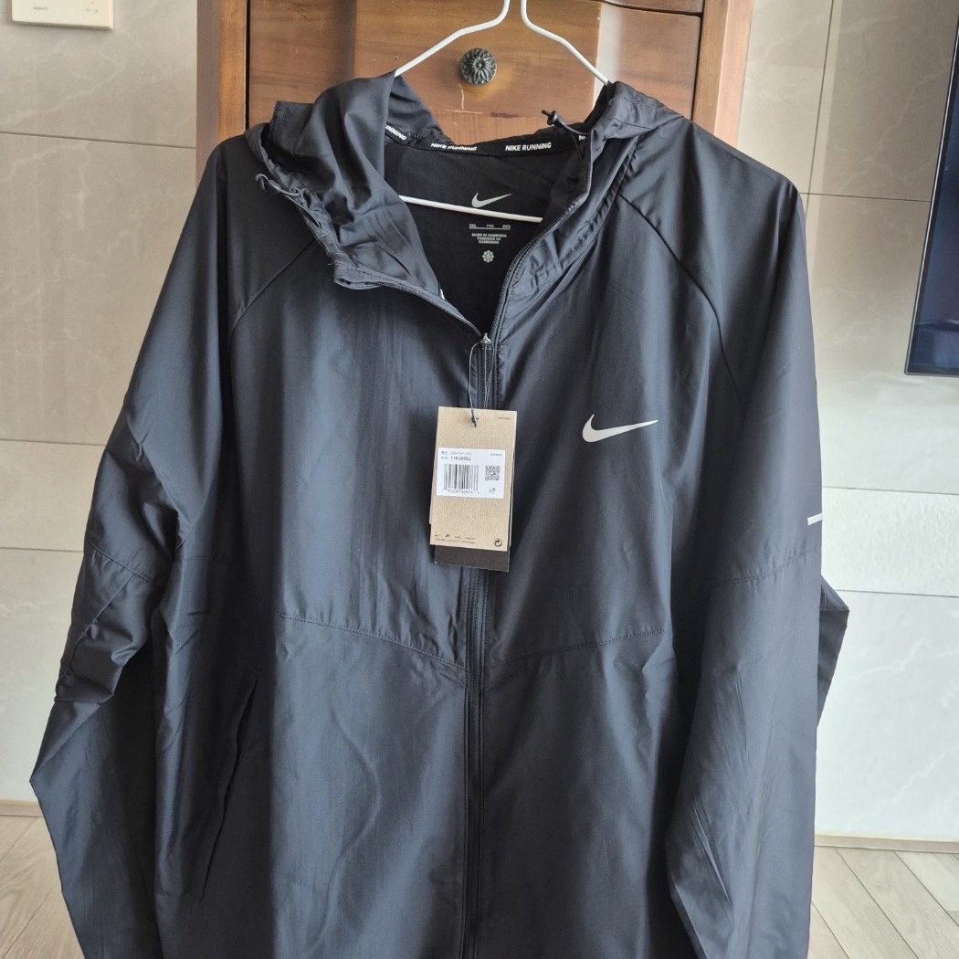 Nike Repel Miler Running Jacket Black - Asia 착용 스타일