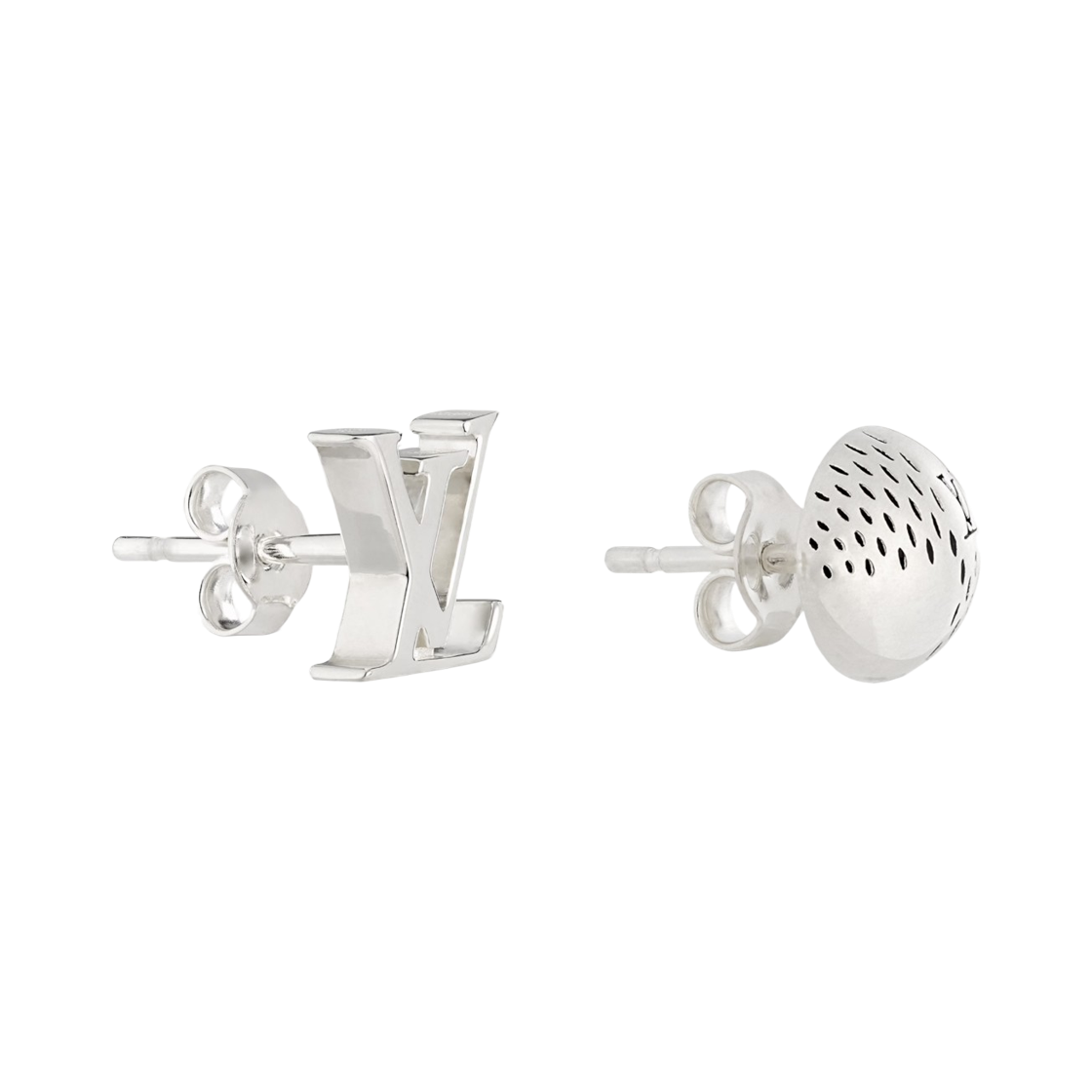 루이비통 LV 수트 이어링 실버(Louis Vuitton LV Suit Earrings Silver) - 2