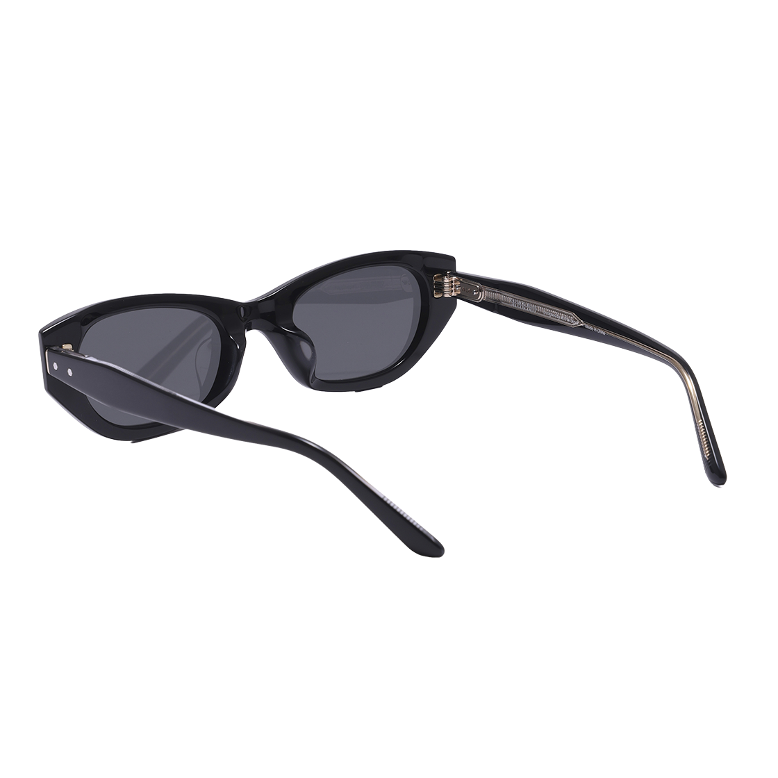 알로아이웨어 [SILVERBITE] SBS1605 0920G 플랫바 핀 오벌 블랙 선글라스(ALO EYEWEAR [SILVERBITE] SBS1605 0920G Flat Bar Pin Oval Black Sunglasses) - 3