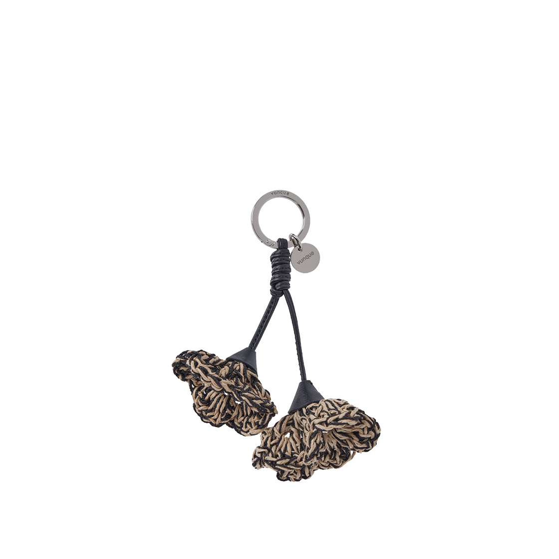 분크 보터 플로르 듀오 참 블랙(vunque Boater Flor Duo Charm Black)