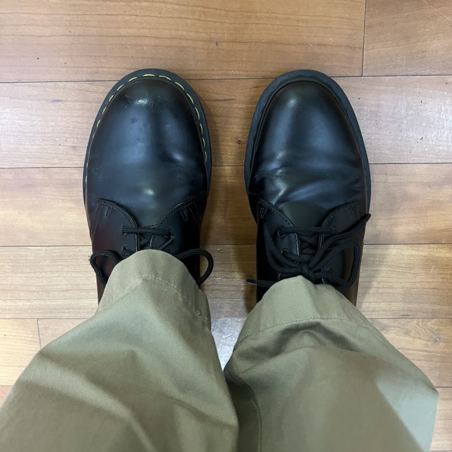 Dr. Martens 1461 Smooth Black, Dr. Martens 1461 Mono Black 착용 스타일