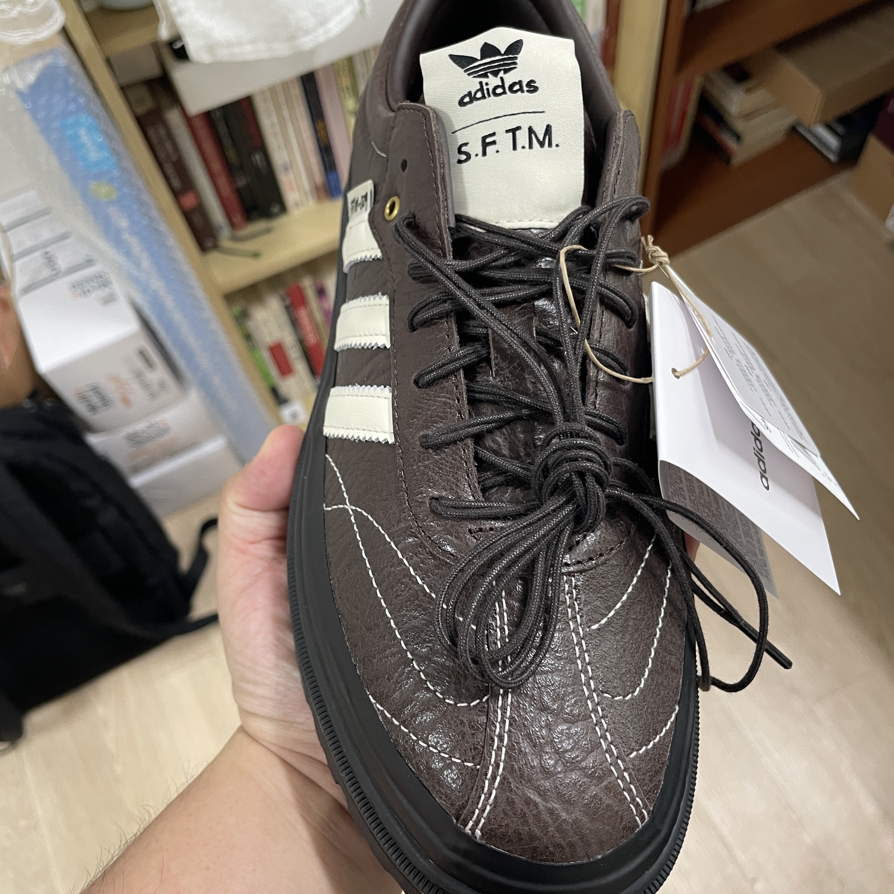 Adidas x Song for the Mute 007 Samba LX Freizeit Aurora Coffee 착용 스타일 - 7