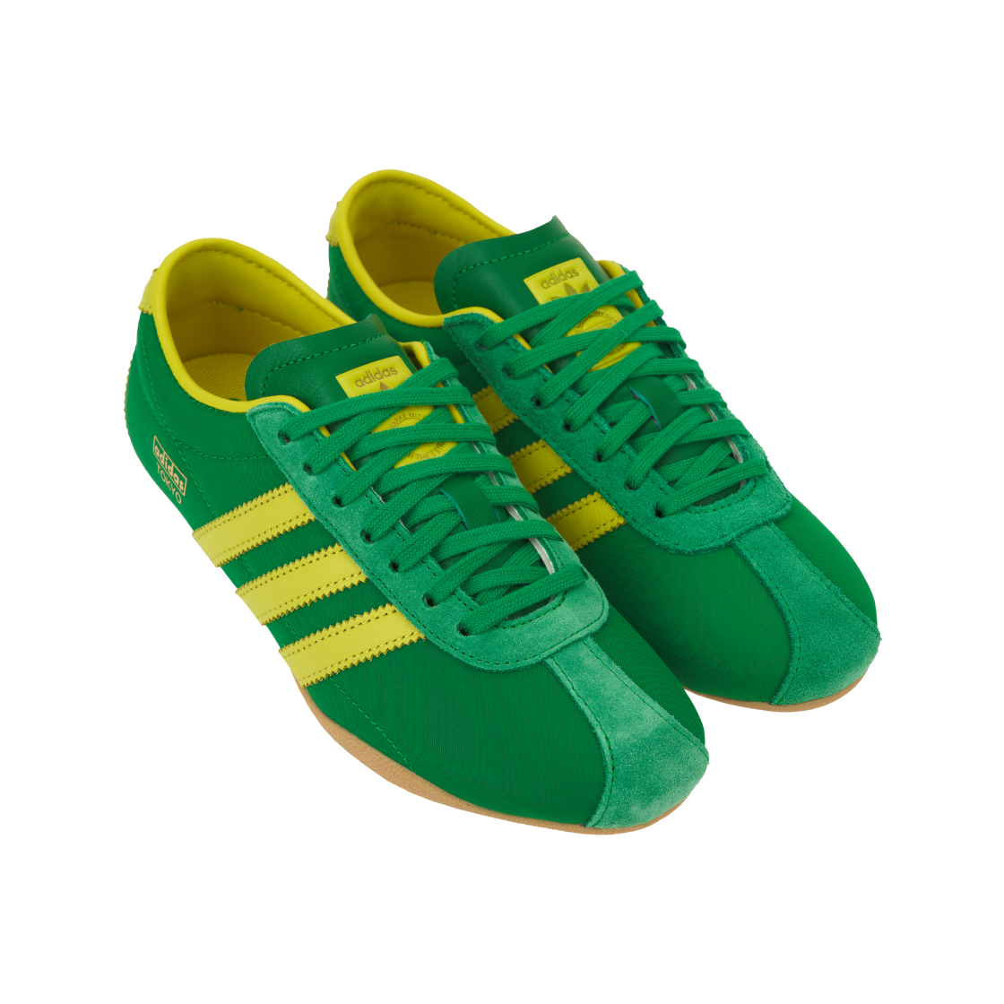 (W) 아디다스 도쿄 그린 퓨어 설퍼((W) Adidas Tokyo Green Pure Sulfur) - 4