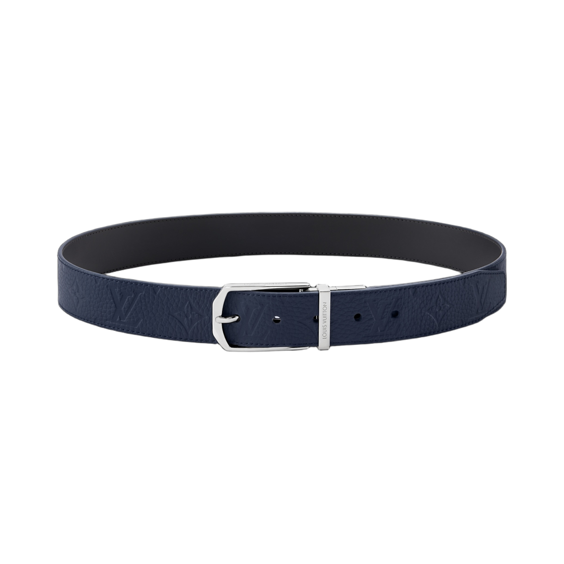 - Louis Vuitton Slender Taurillon Monogram 35mm Reversible Belt Navy Black