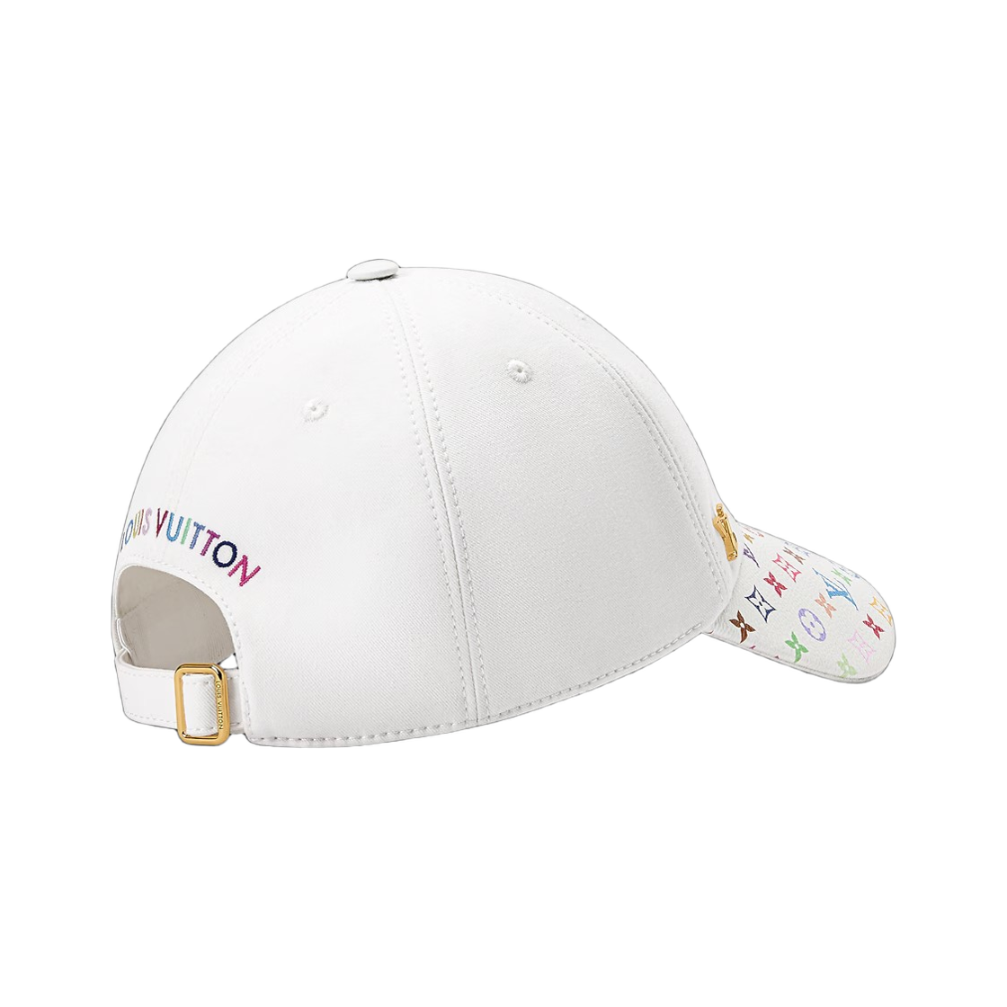 (W) 루이비통 x 무라카미 타카시 LV 겟 레디 캡 화이트((W) Louis Vuitton x Murakami Takashi LV Get Ready Cap White) - 3