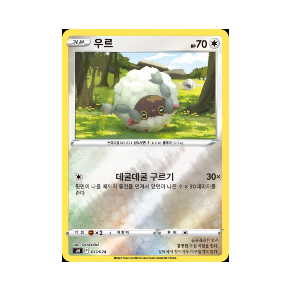 포켓몬 TCG 우르 소드 & 실드 스타트 덱 100 피카츄 V & 이브이 V (한글판)(Pokemon TCG Wooloo Sword & Shield Start Deck 100 CoroCoro Comic Version (Korean Ver.)) - 1