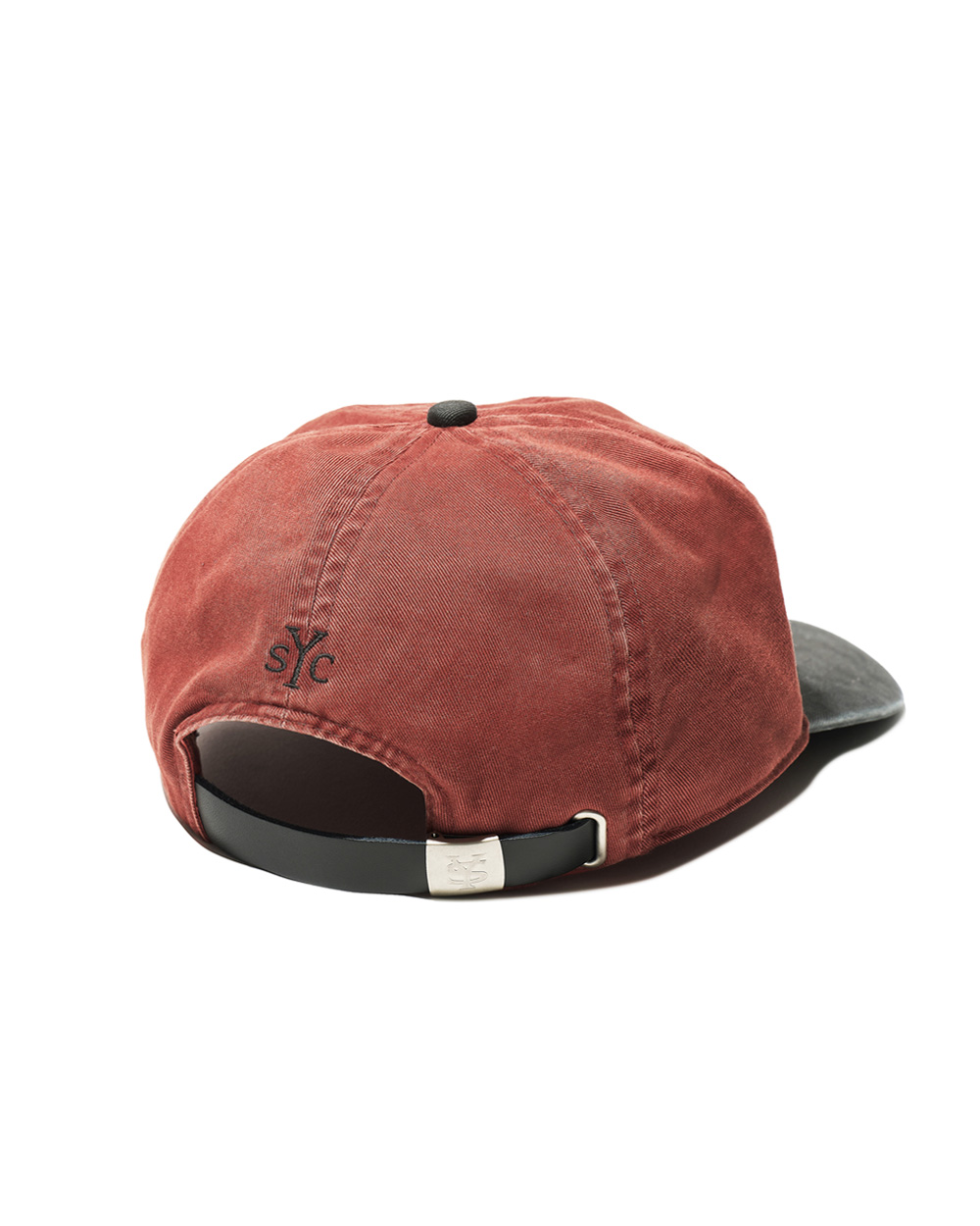 [예약 배송] 선데이세레머니 SY 클래식 빈티지 로고 캡 - 레드 블랙([예약 배송] Sunday Ceremony Sy Classic Vintage Logo Cap - Red Black) - 2