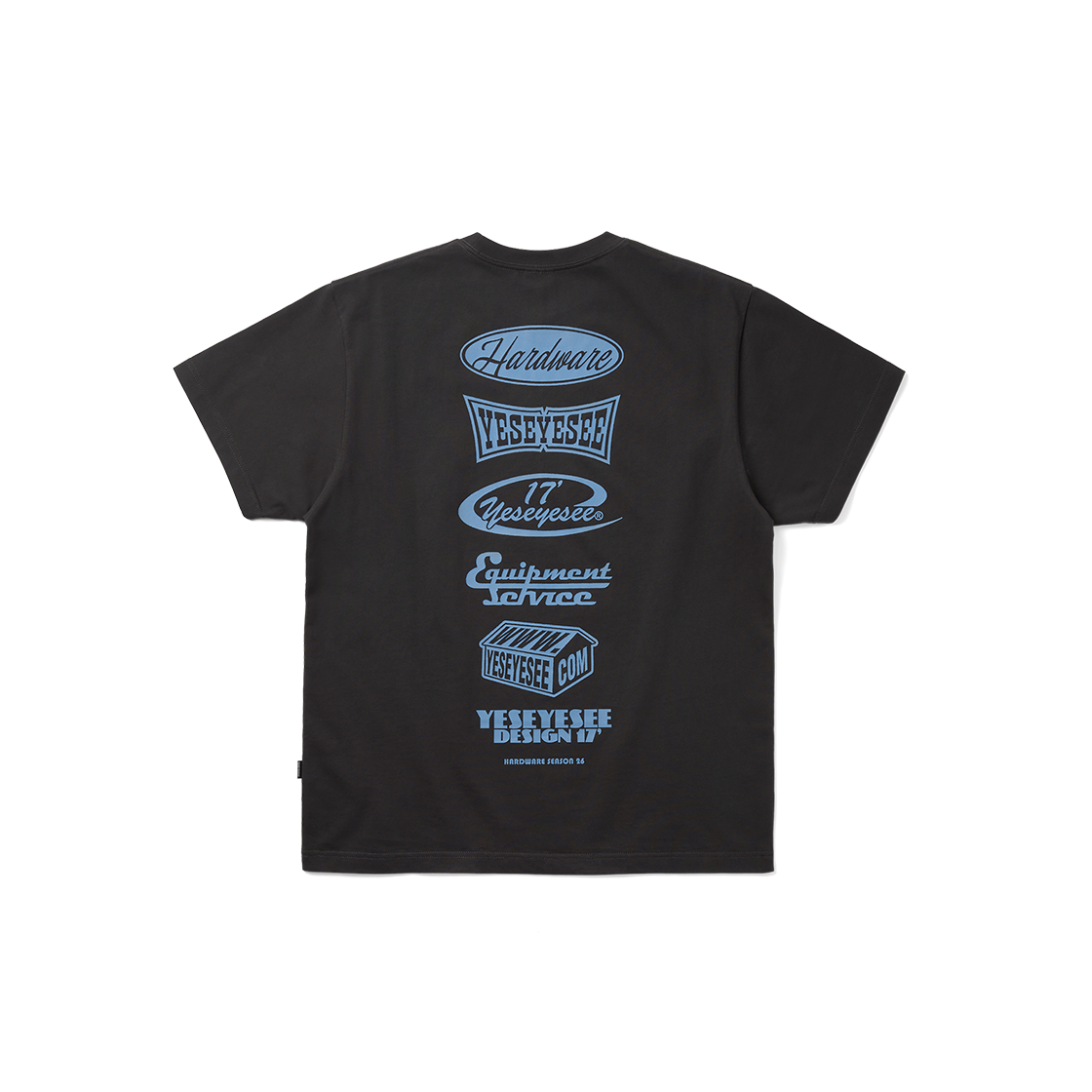 [더블적립] 예스아이씨 예스 하드웨어 티셔츠 차콜([더블적립] YESEYESEE Y.E.S Hardware Tee Charcoal) - 2