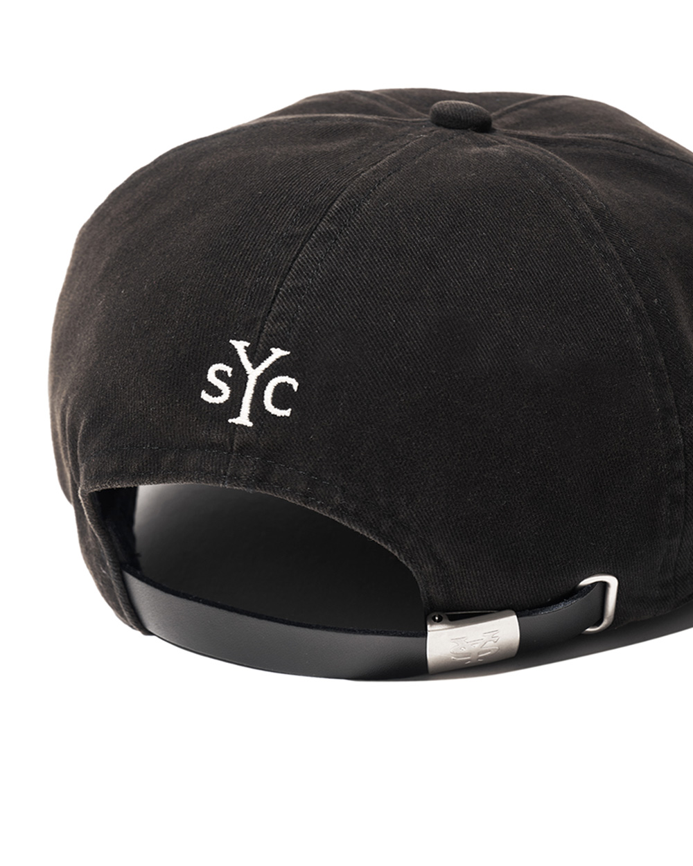 [예약 배송] 선데이세레머니 올드 잉글리쉬 아플리케 로고 캡 - 블랙([예약 배송] Sunday Ceremony Old English Applique Logo Cap - Black) - 5
