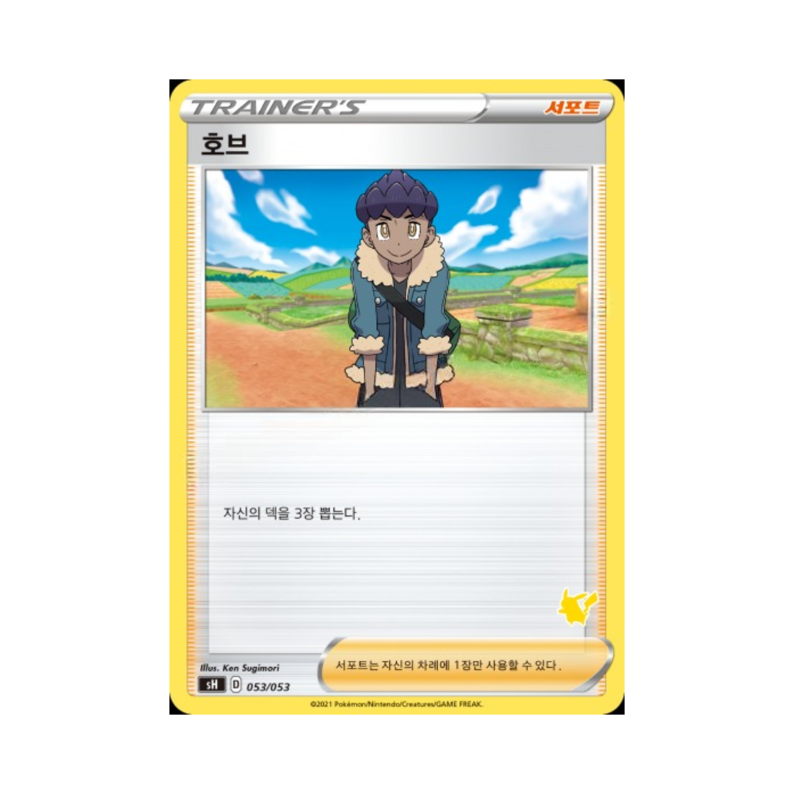 포켓몬 TCG 호브 소드&실드 패밀리 포켓몬 카드 게임 (한글판)(Pokemon TCG Hop Sword & Shield Family Pokemon Card Game (Korean Ver.))