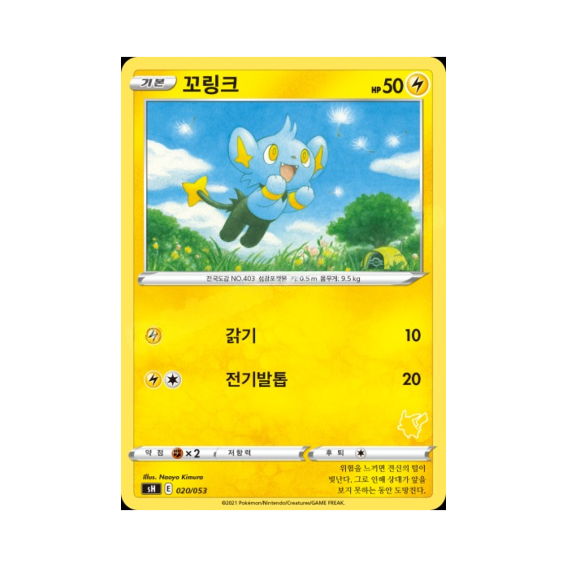 포켓몬 TCG 꼬링크 소드&실드 패밀리 포켓몬 카드 게임 (한글판)(Pokemon TCG Shinx Sword & Shield Family Pokemon Card Game (Korean Ver.)) - 1