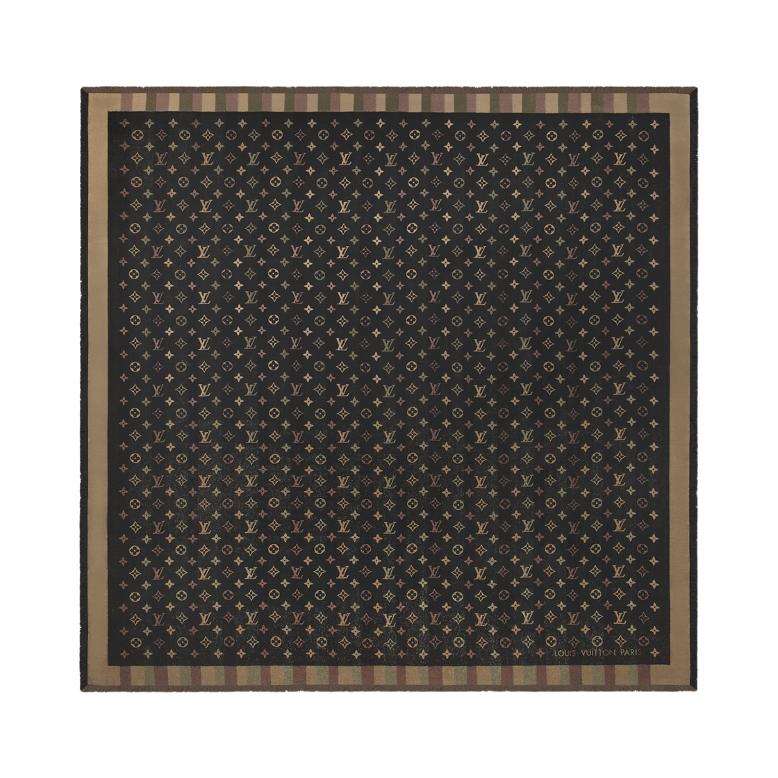 M71548 (W) Louis Vuitton So Shine Monogram Shawl Marron