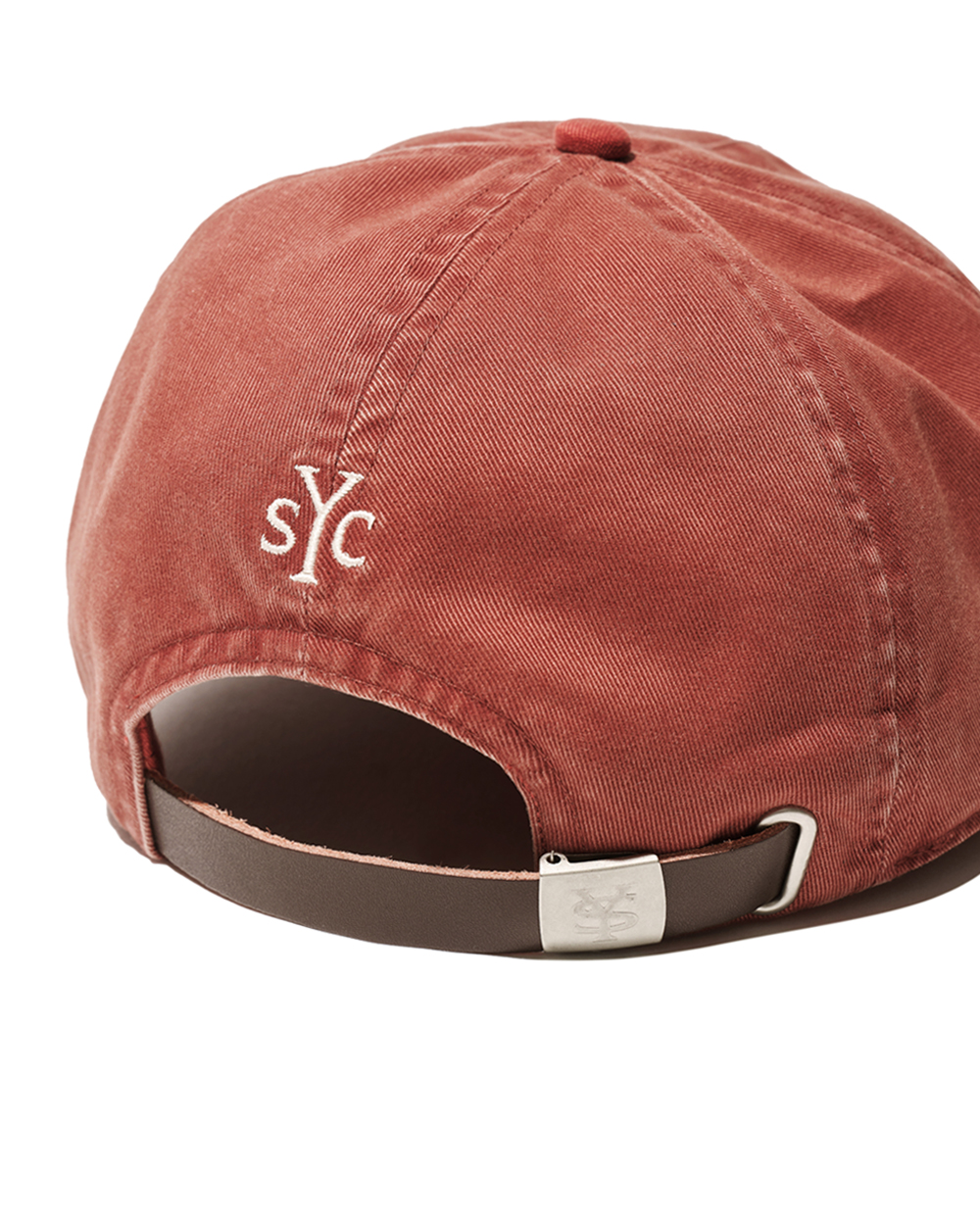 [예약 배송] 선데이세레머니 SY 로고 패널 뉴코튼 캡 - 레드([예약 배송] Sunday Ceremony Sy Logo 5 Panel New Cotton Cap - Red) - 5